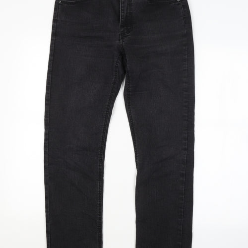 Angels Womens Grey   Straight Jeans Size 10 L27 in