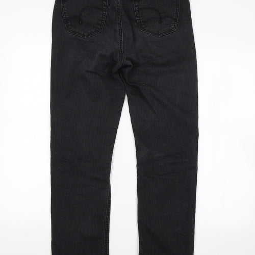 Angels Womens Grey   Straight Jeans Size 10 L27 in