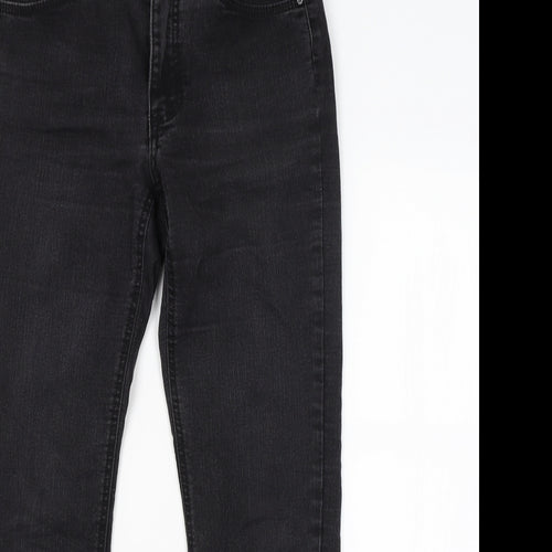 Angels Womens Grey   Straight Jeans Size 10 L27 in