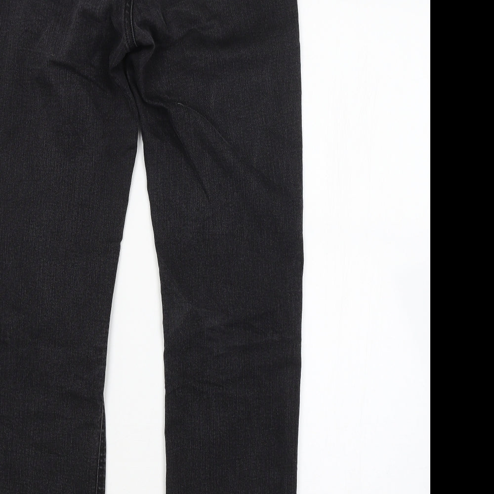 Angels Womens Grey   Straight Jeans Size 10 L27 in