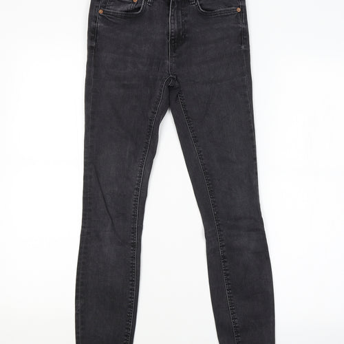 Zara Womens Grey   Skinny Jeans Size 6 L26 in