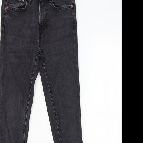 Zara Womens Grey   Skinny Jeans Size 6 L26 in