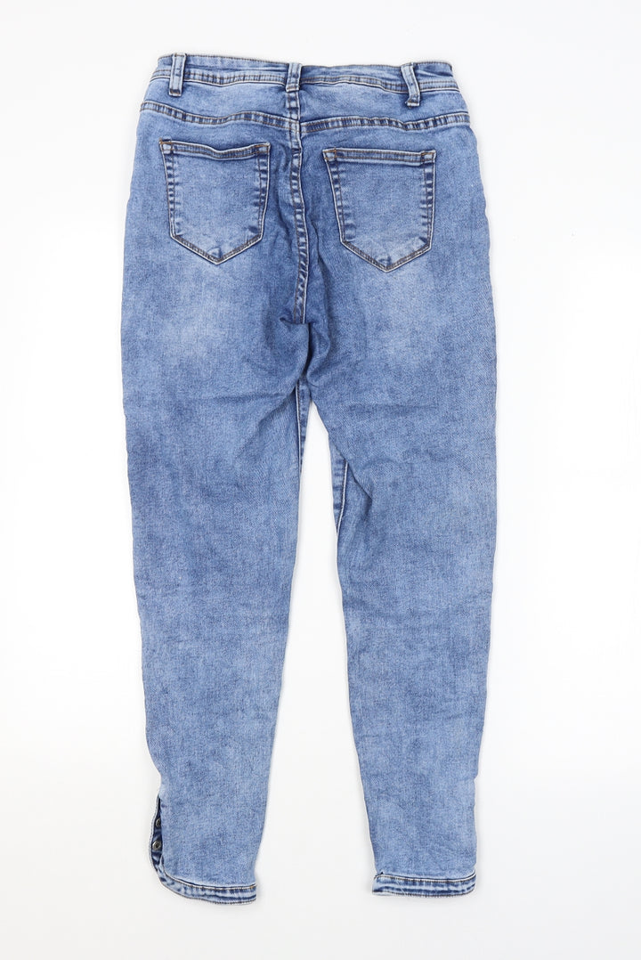 Preworn Womens Blue   Straight Jeans Size 10 L26 in