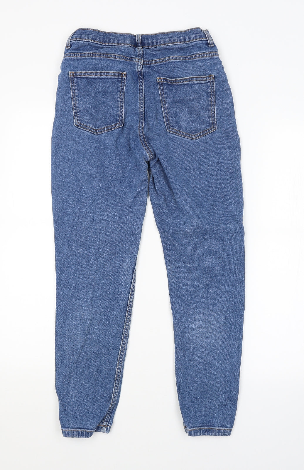 M&S Womens Black   Straight Jeans Size 10 L24 in