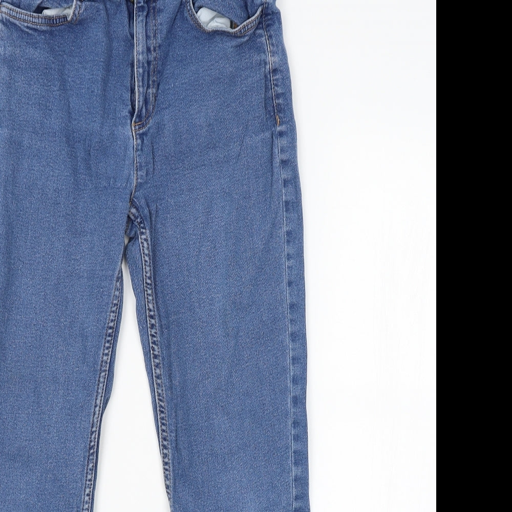 M&S Womens Black   Straight Jeans Size 10 L24 in