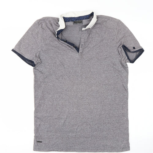 RESERVED Mens Grey    Polo Size M