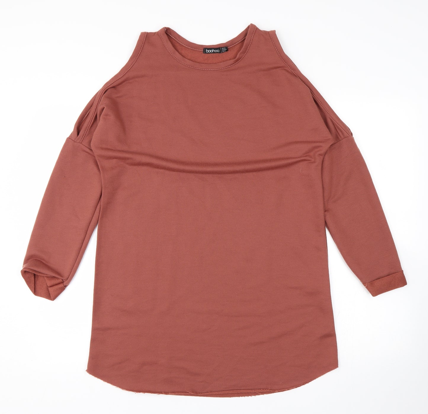 Boohoo Womens Brown   Pullover Jumper Size 12