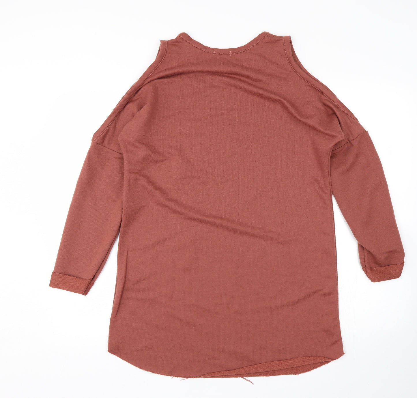 Boohoo Womens Brown   Pullover Jumper Size 12