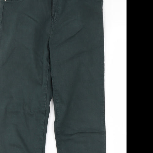 Bershka Womens Green   Skinny Jeans Size 10 L26 in