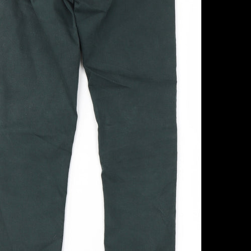 Bershka Womens Green   Skinny Jeans Size 10 L26 in