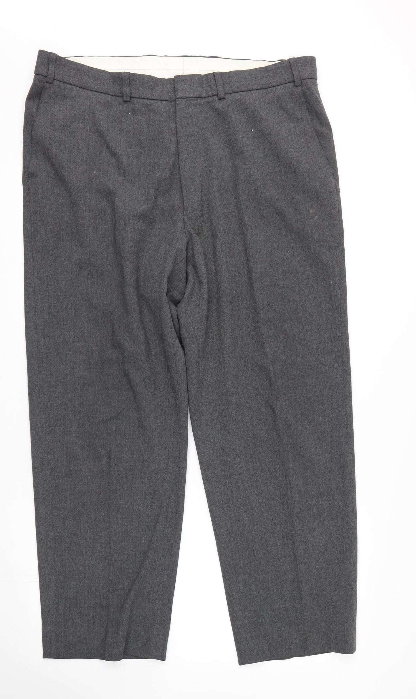M&S Mens Grey   Trousers  Size 38 L29 in