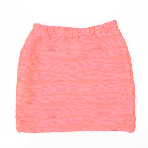 Select Womens Pink   Mini Skirt Size 8