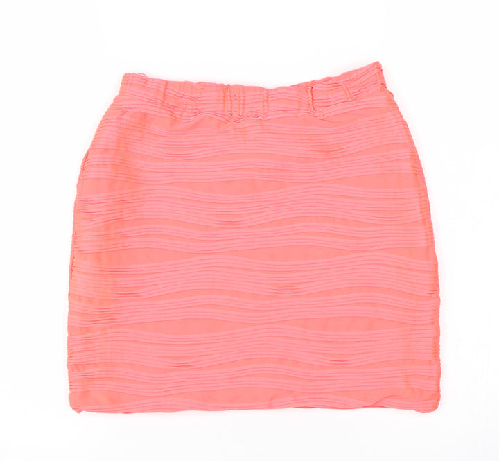 Select Womens Pink Mini Skirt Size 8