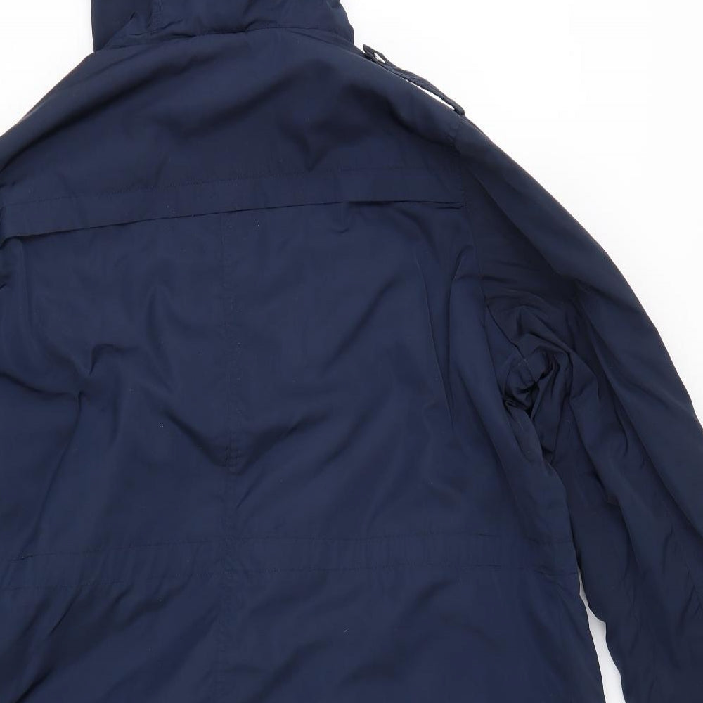 George Womens Blue   Rain Coat Coat Size 18