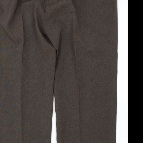 TU Mens Brown   Trousers  Size 44 L27 in