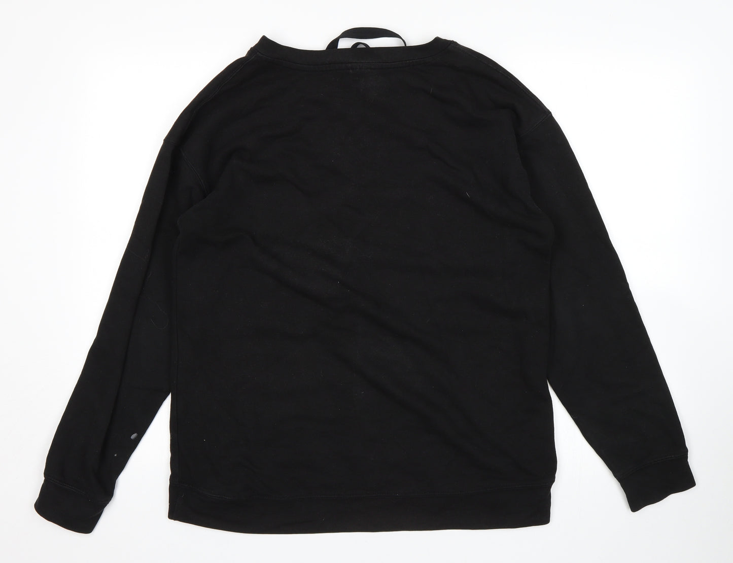 Preworn Womens Black   Pullover Sweatshirt Size M