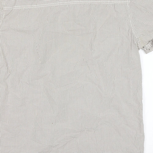 H&M Mens Multicoloured Check   Button-Up Size L