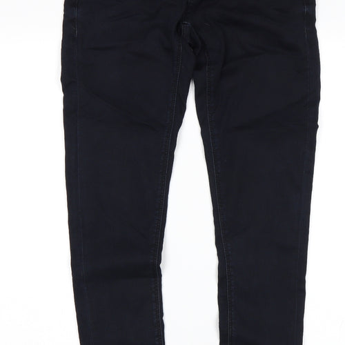 Topshop Womens Blue   Skinny Jeans Size 28 in L32 in