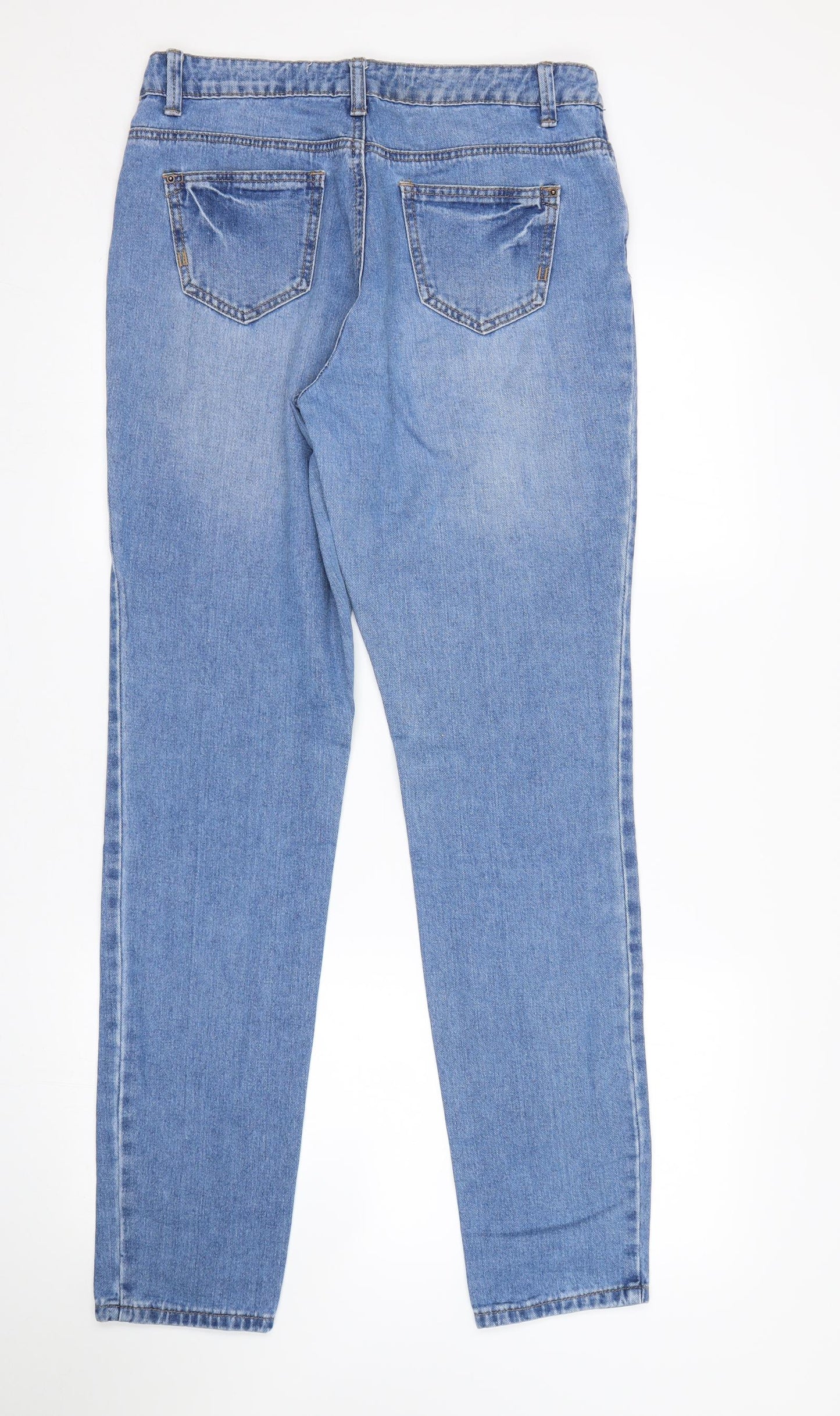 New Look Womens Blue   Mom Jeans Size 12 L30 in