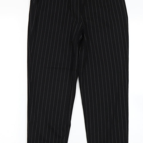 F&F Womens Black   Trousers  Size 6 L26 in