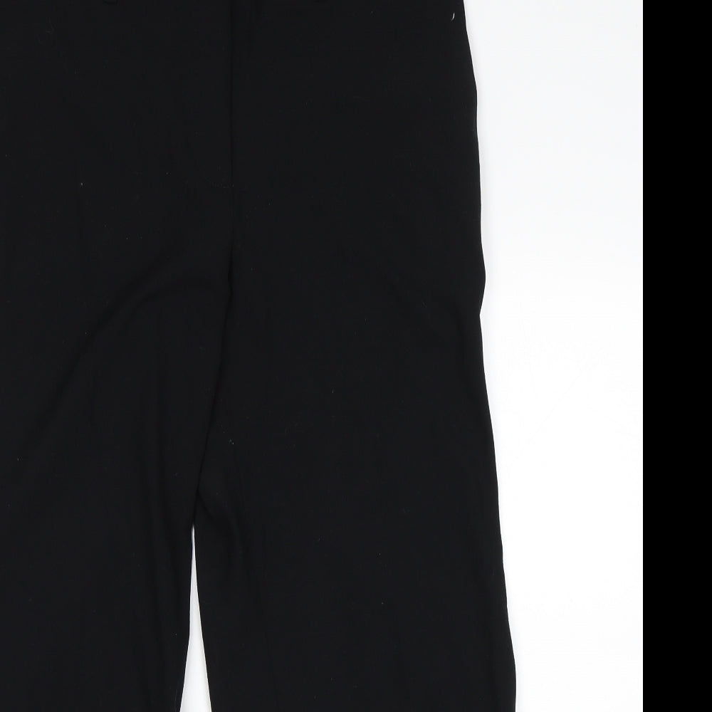 M&S Womens Black   Trousers  Size 16 L30 in