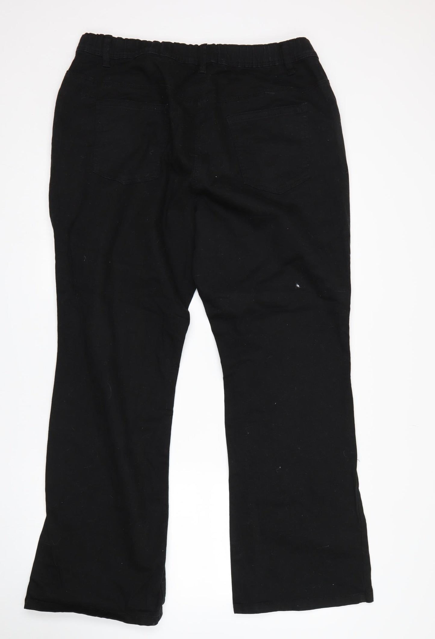 Chrisyie  Womens Black   Bootcut Jeans Size 20 L30 in