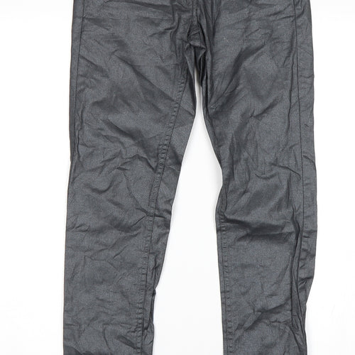 Pocopiano Girls Silver   Skinny Jeans Size 12-13 Years