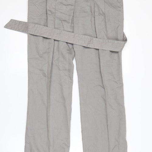 Top Secret Womens Grey   Trousers  Size 8 L30 in