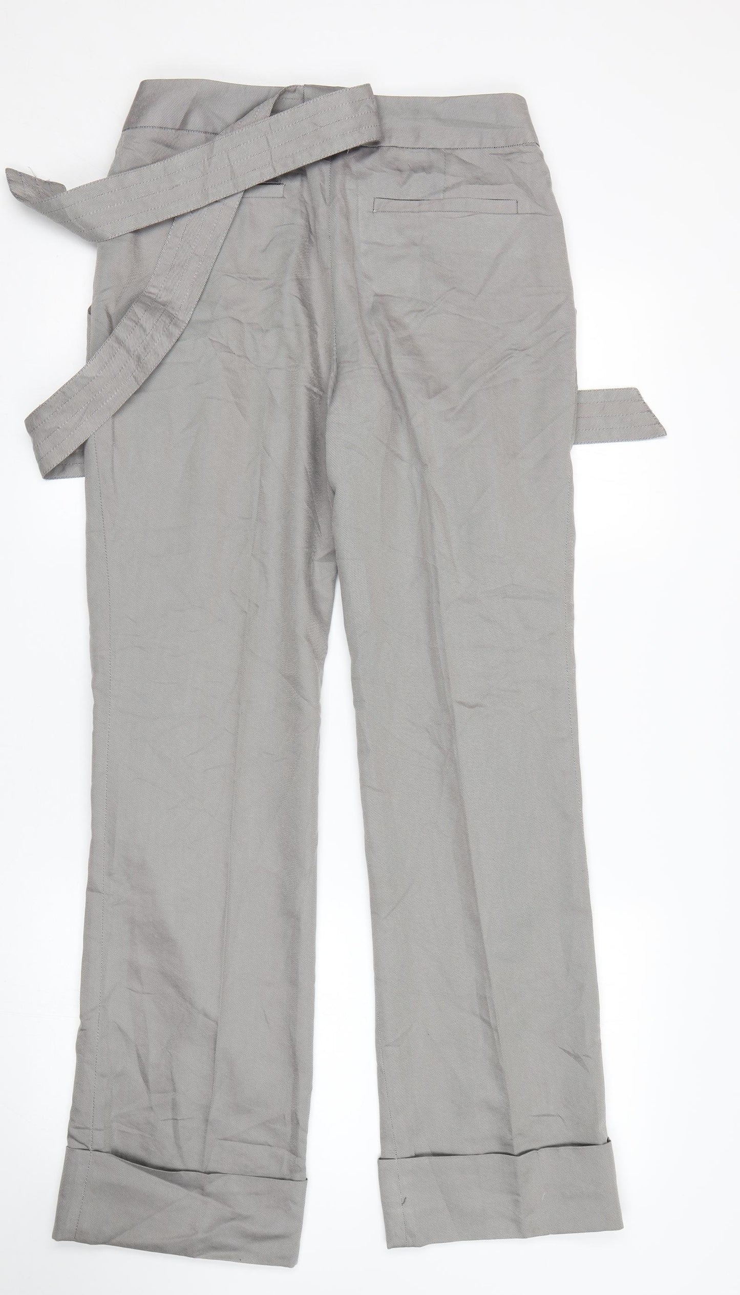 Top Secret Womens Grey   Trousers  Size 8 L30 in