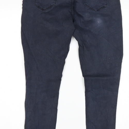 Sixte Womens Blue   Skinny Jeans Size XL L28 in