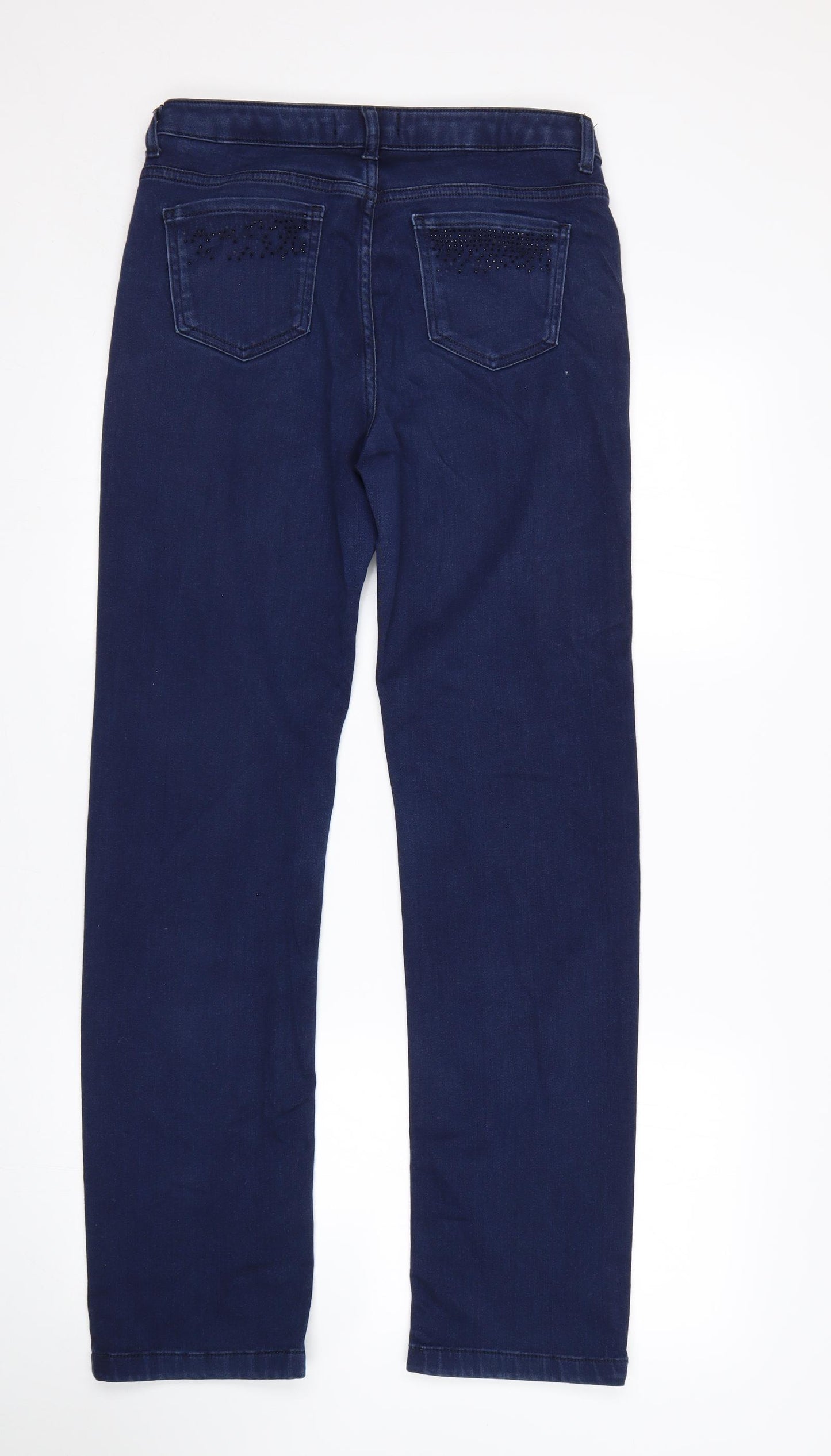 Per Una Womens Blue   Skinny Jeans Size 12 L30 in