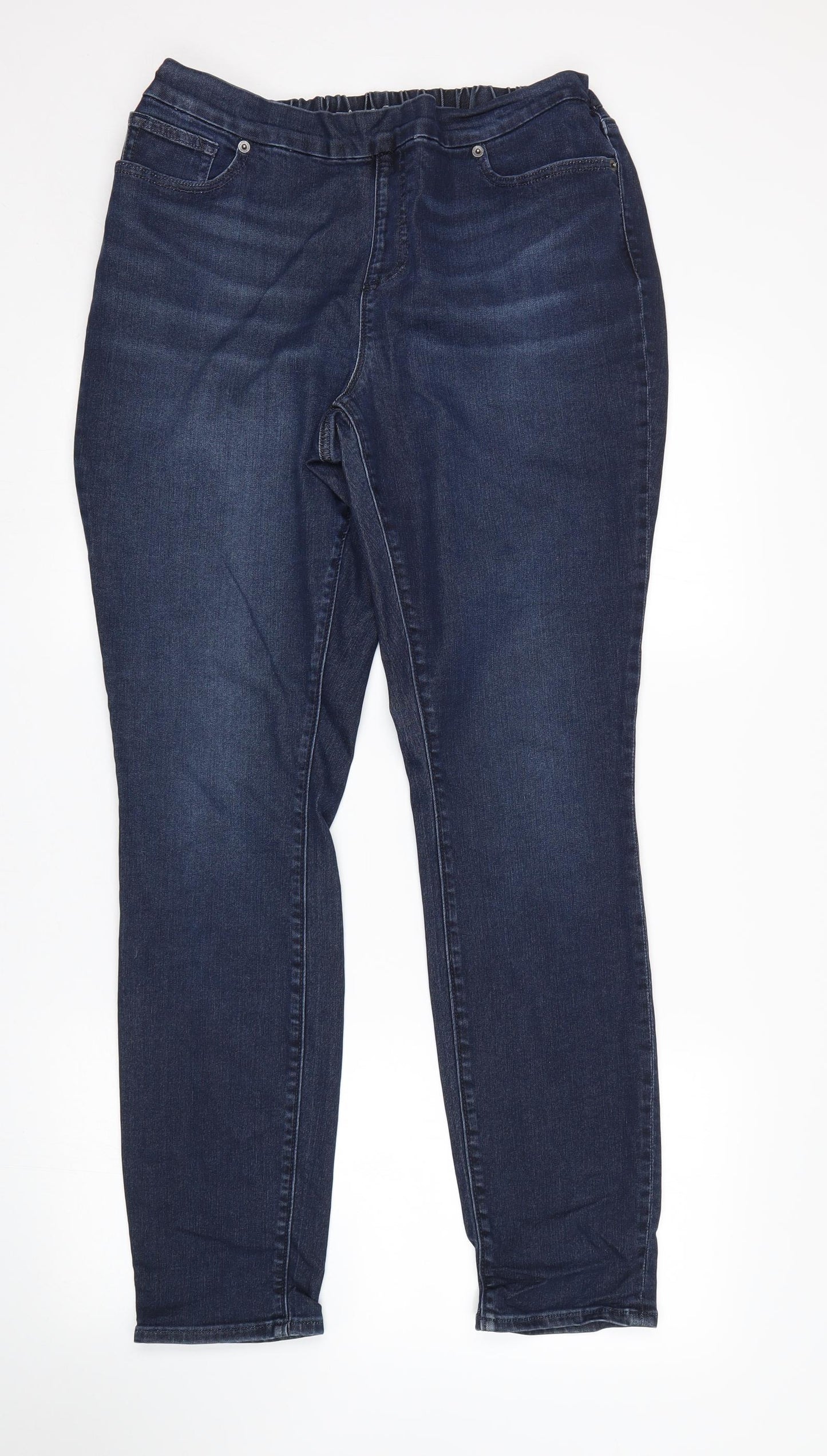 Lands end Womens Blue   Jegging Jeans Size 18 L30 in