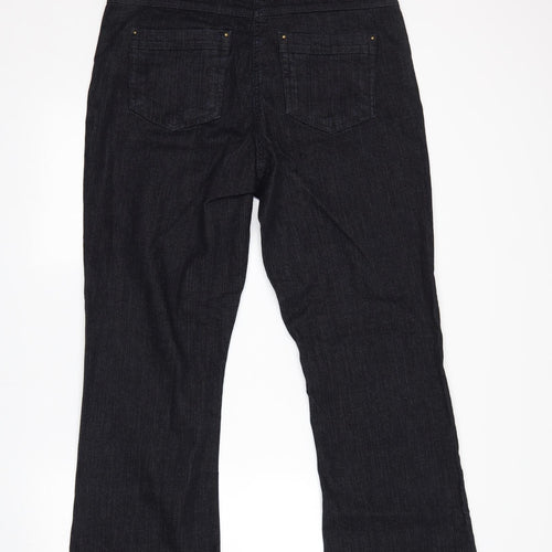BHS Womens Blue   Bootcut Jeans Size 16 L28 in