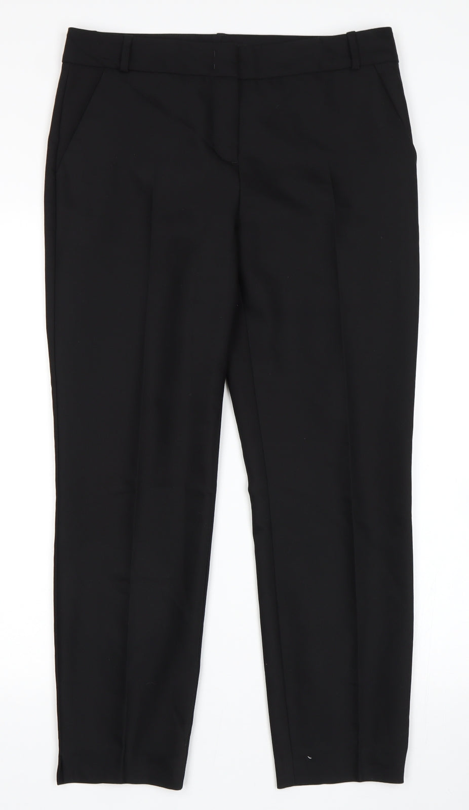 Hallhubner Womens Black   Trousers  Size 10 L26 in