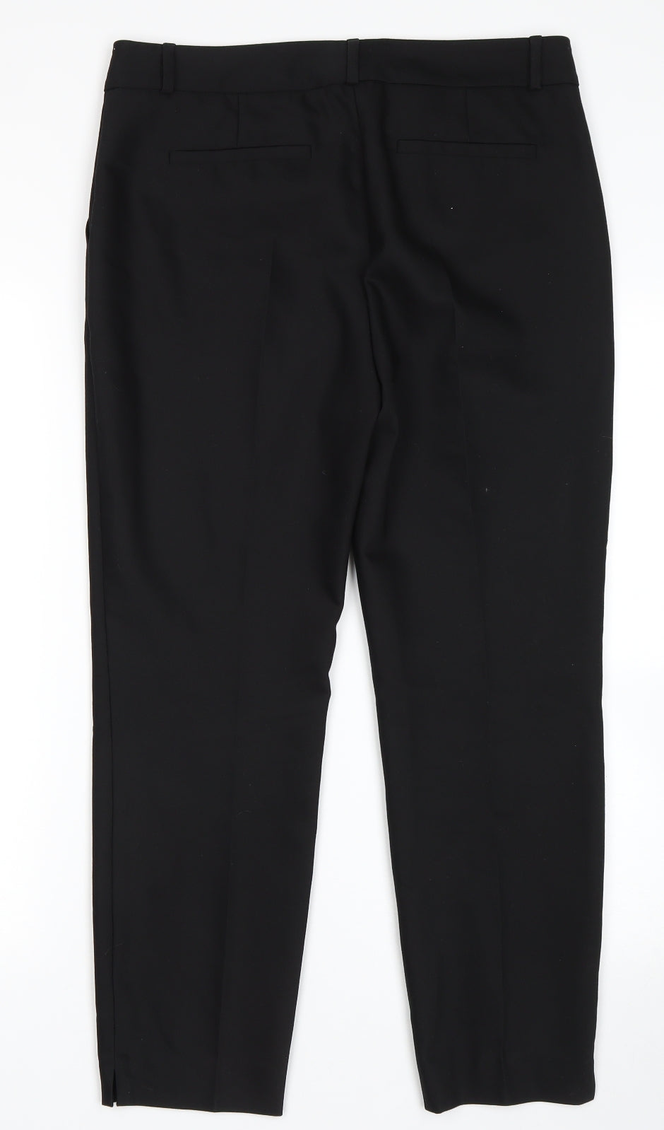 Hallhubner Womens Black   Trousers  Size 10 L26 in
