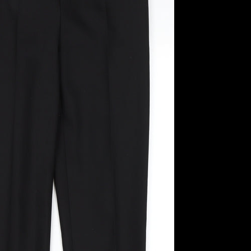 Hallhubner Womens Black   Trousers  Size 10 L26 in