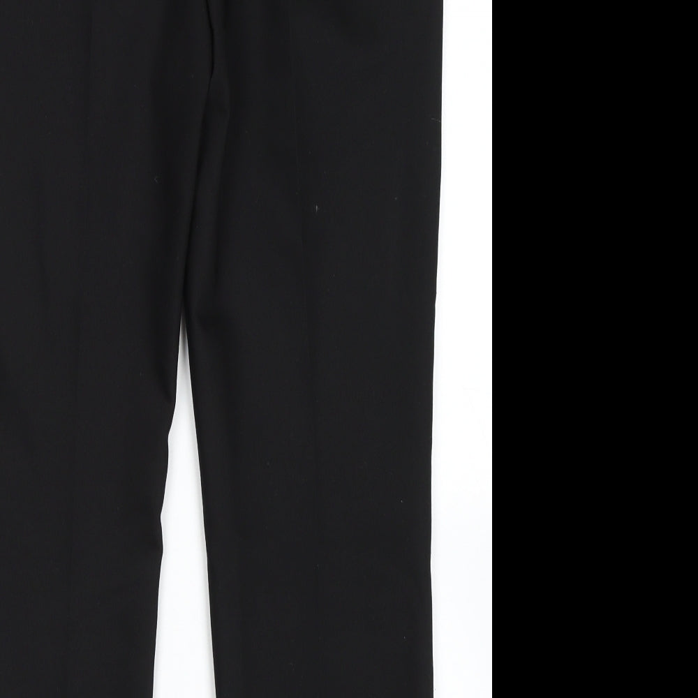 Hallhubner Womens Black   Trousers  Size 10 L26 in