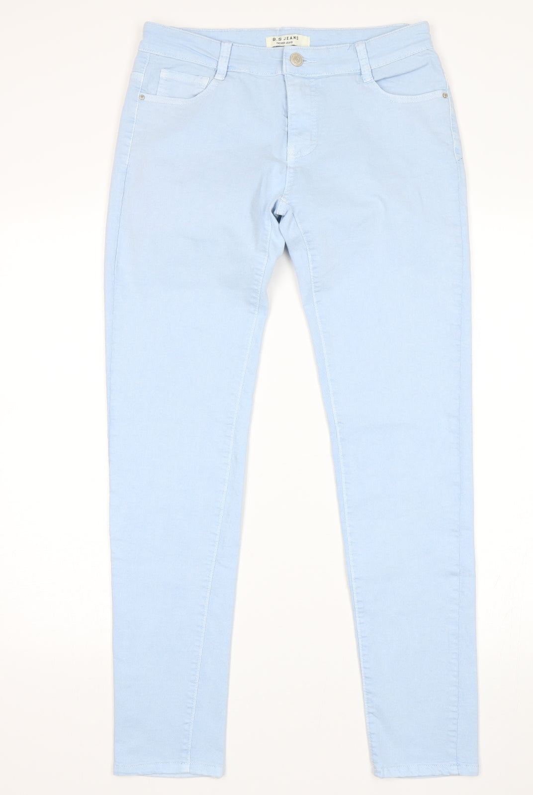 B.S Jeans Womens Blue   Skinny Jeans Size 14 L30 in