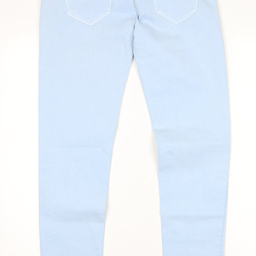 B.S Jeans Womens Blue   Skinny Jeans Size 14 L30 in