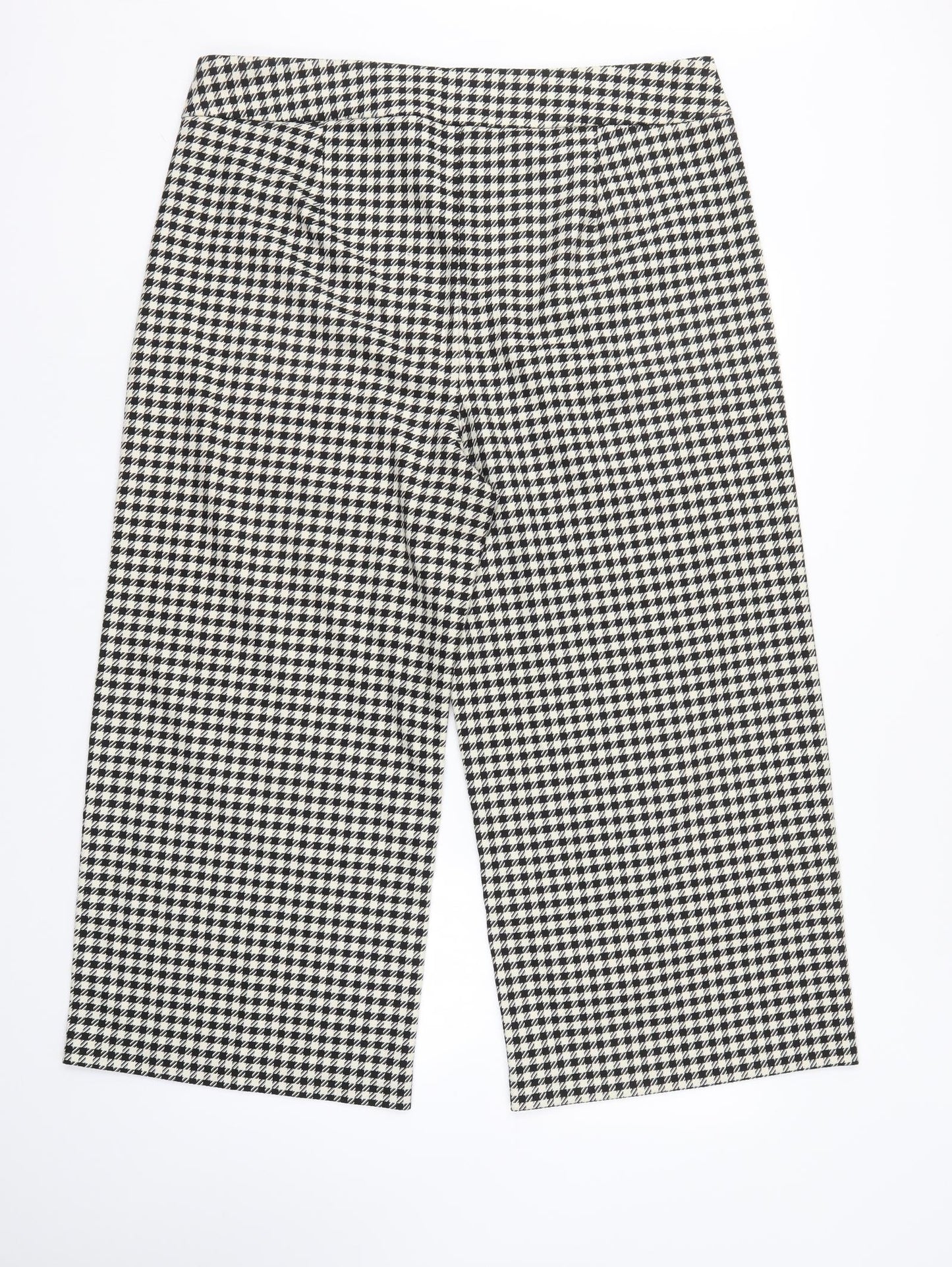 M&S Womens Multicoloured Plaid  Trousers  Size 20 L26 in