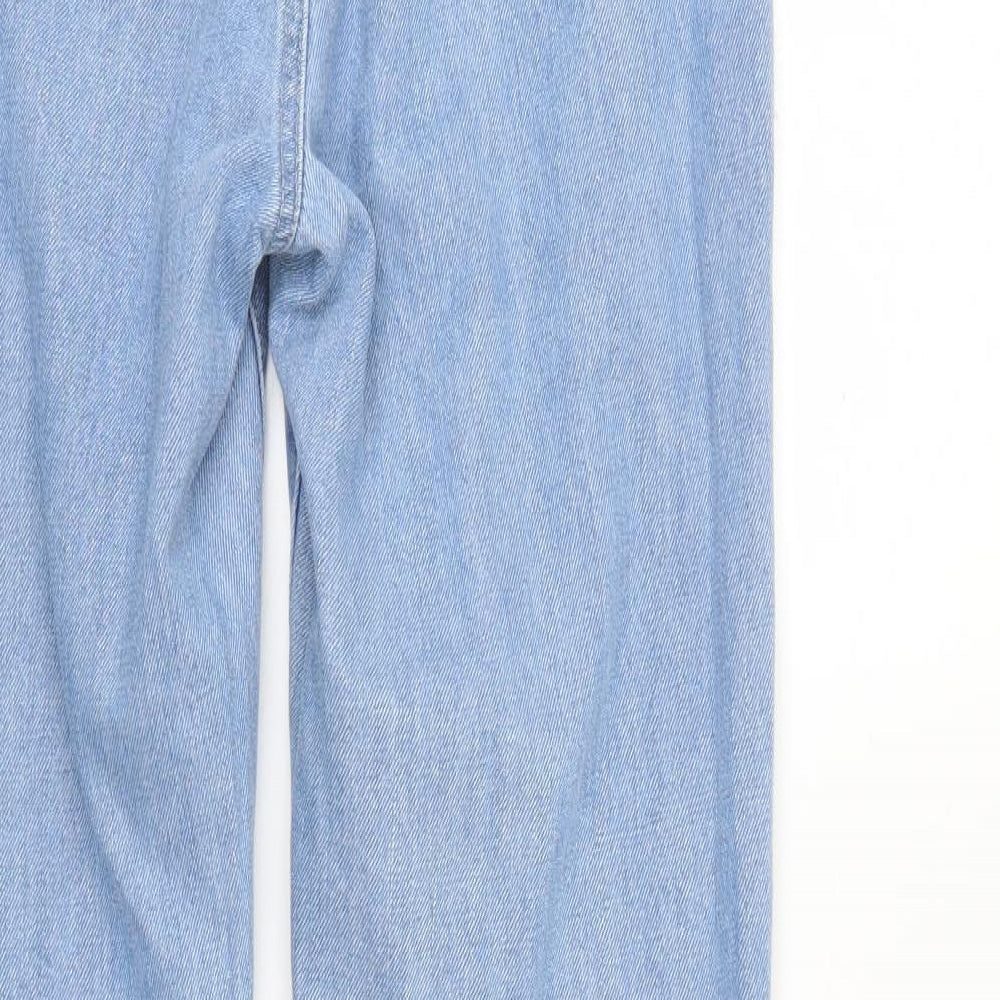 riot Womens Blue  Denim Mom Jeans Size 6 L29 in