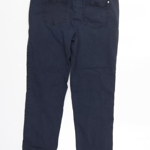 Canda Womens Blue  Denim Cropped Jeans Size 10 L23 in