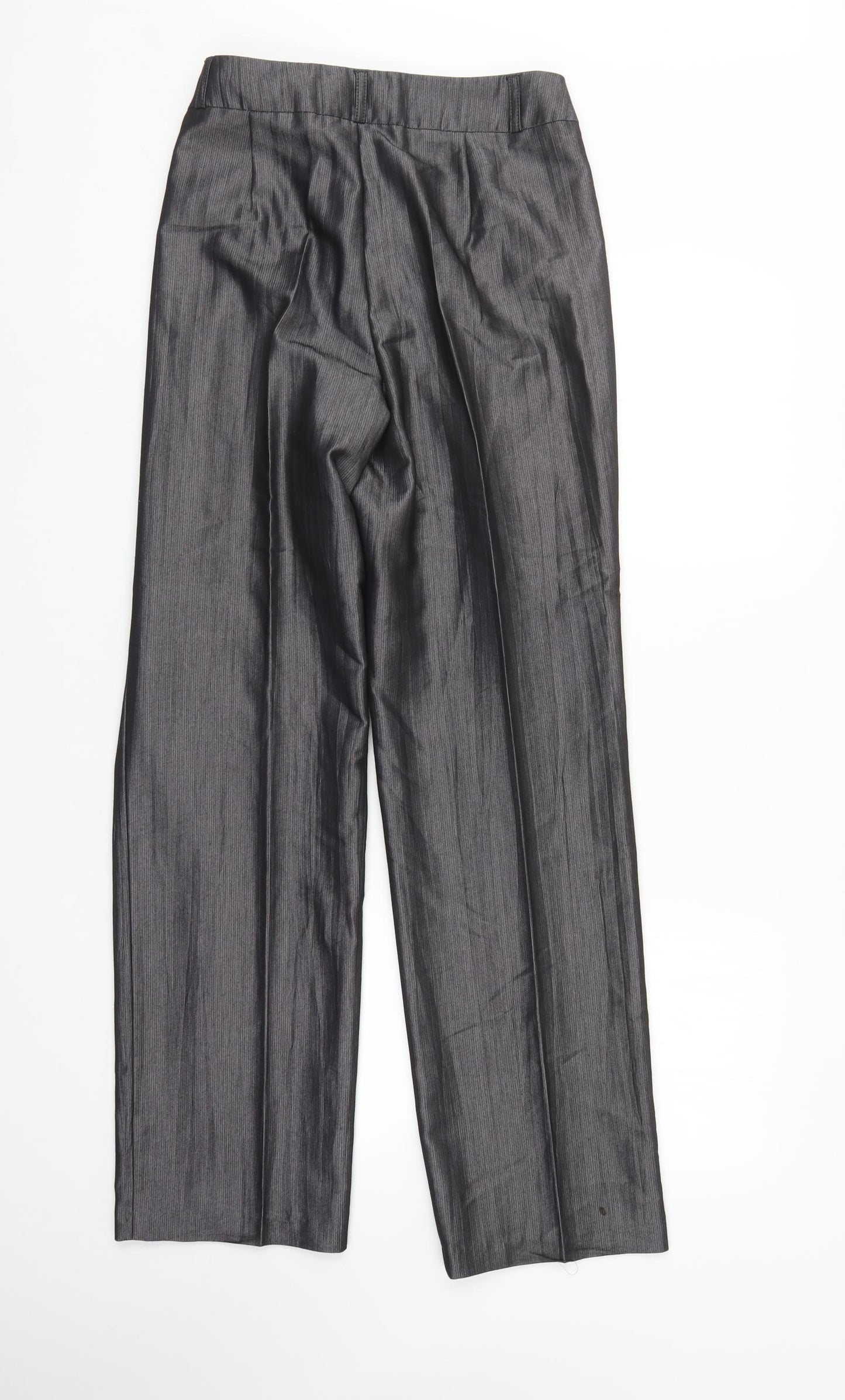 Gary Weber Womens Grey Striped  Trousers  Size 14 L32 in