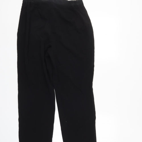 MARISOTA Womens Black   Trousers  Size 12 L27 in