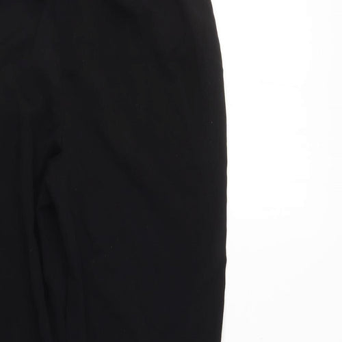 MARISOTA Womens Black   Trousers  Size 12 L27 in