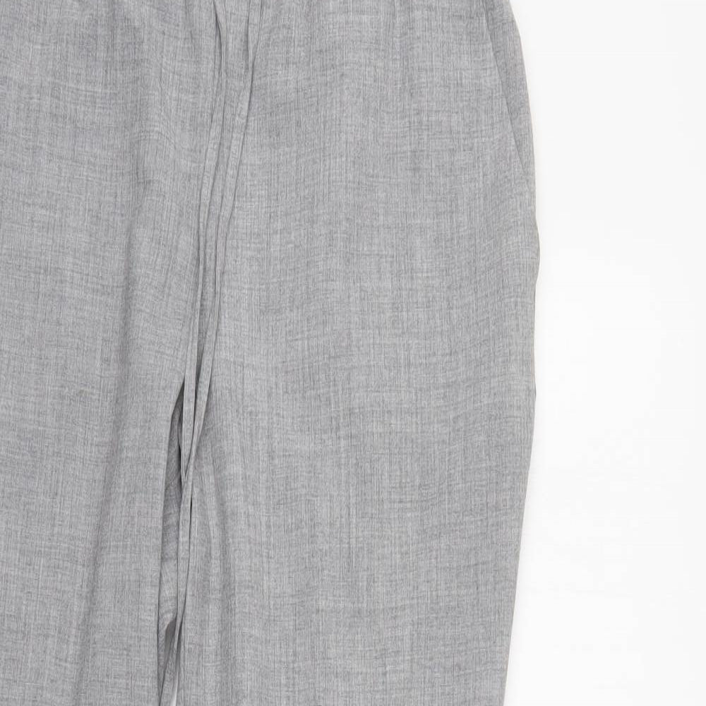 TU Womens Grey   Trousers  Size 10 L25 in