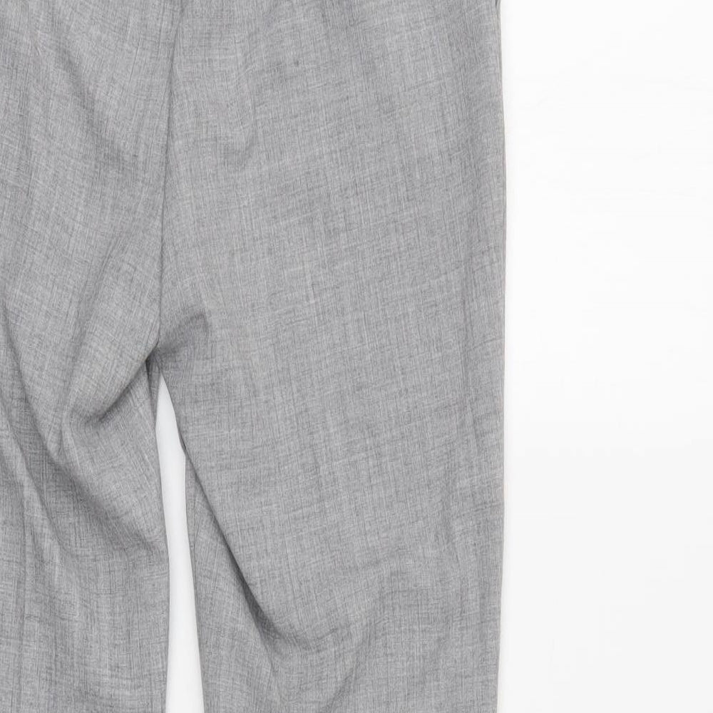 TU Womens Grey   Trousers  Size 10 L25 in