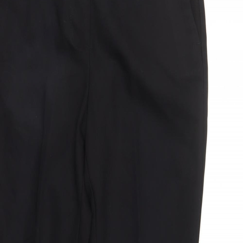 Zara Womens Black   Trousers  Size 14 L29 in