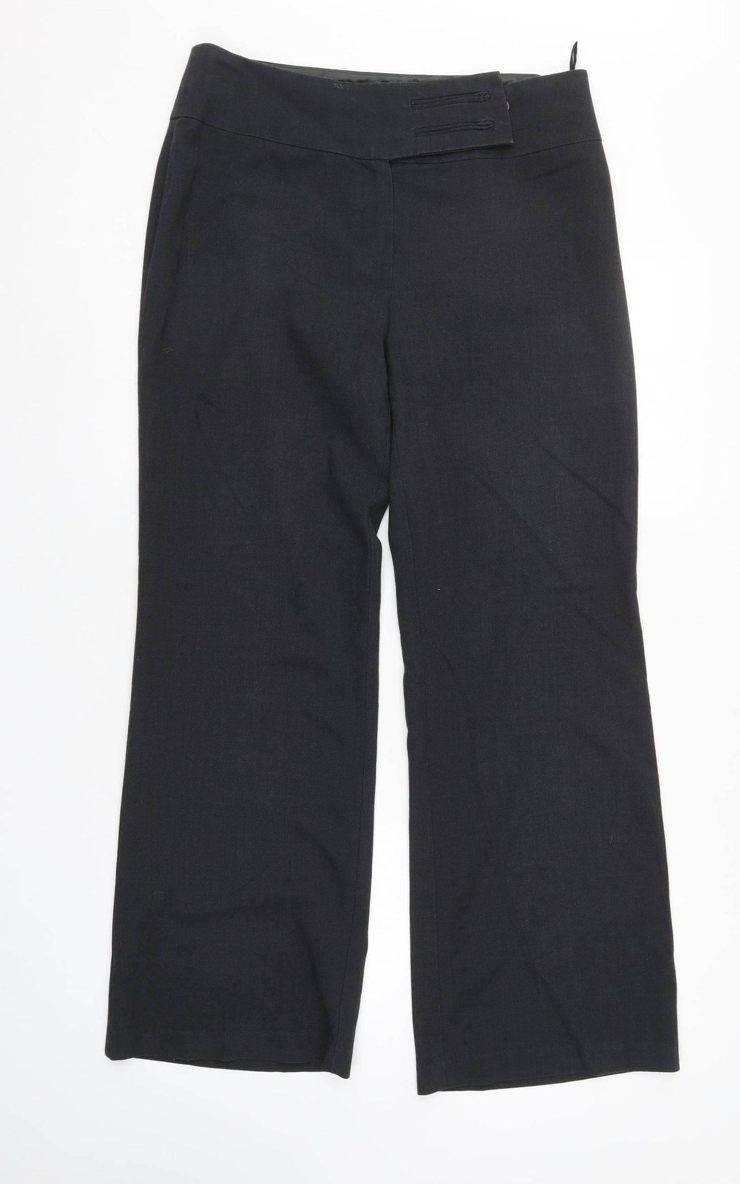 Marks and Spencer Womens Grey   Trousers  Size 12 L30 in