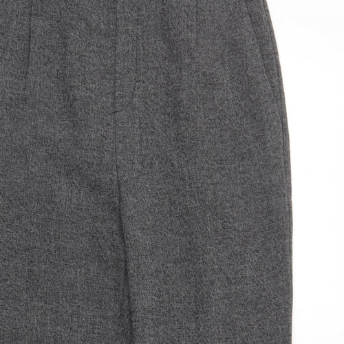 Zara Womens Grey   Cropped Trousers Size M L24 in